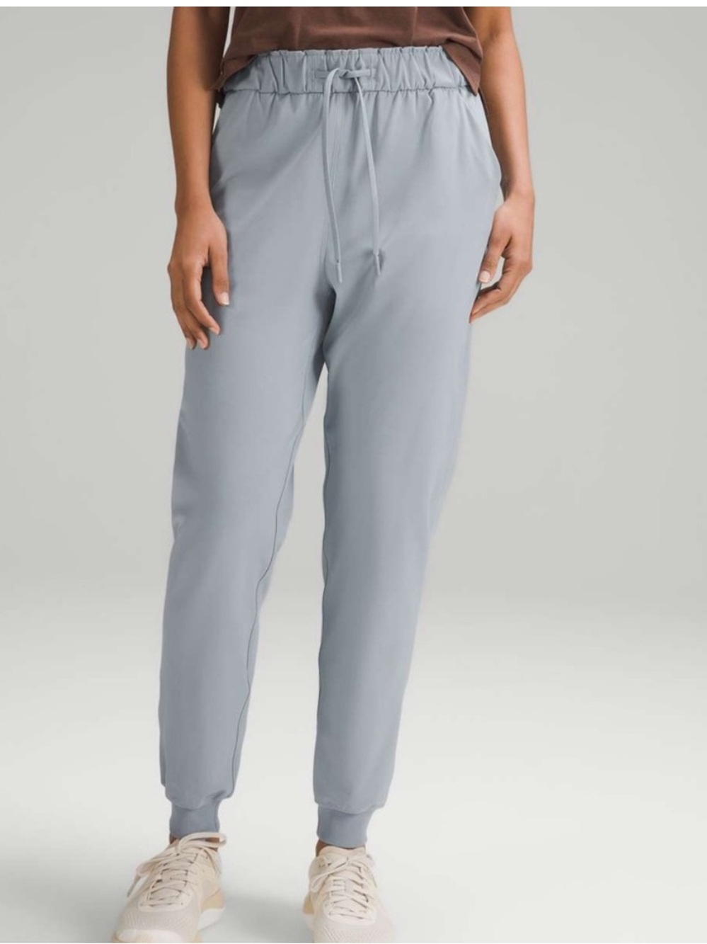 lululemon athletica Light Gray Track Joggers